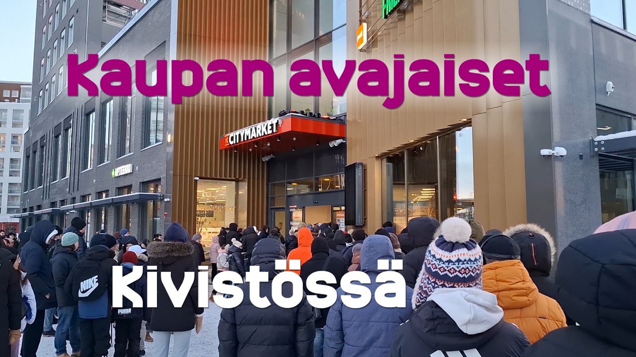 K-Citymarket Kivistön avajaiset 29.1.2026