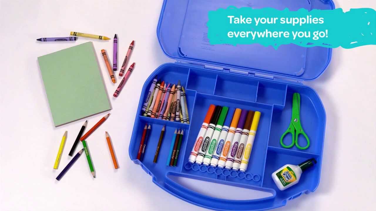 Ultimate Art Supplies & Easel Set, Crayola.com