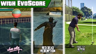 Evolution Of Mini Games In Gta And Red Dead Games With Evoscore 2020