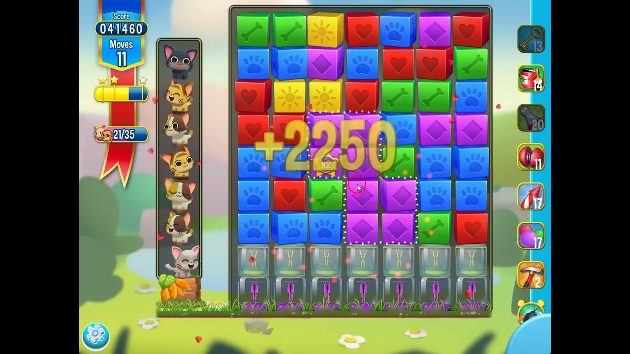Pet Rescue Saga level 5016 no boosters | PuzzledCubes.site