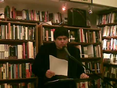Javier Huerta at SPD's New Lit Generation at City Lights (2 of 2) huertas del pino