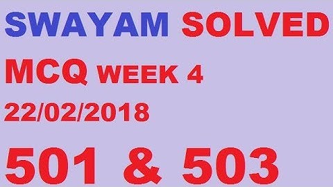 NIOS D.EL.ED SWAYAM Solved MCQs unit 2 6 QUESTIONS | COURSE-501|WEEK-4
