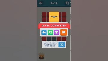 Mr Square chapter 2 level 12 walkthrough