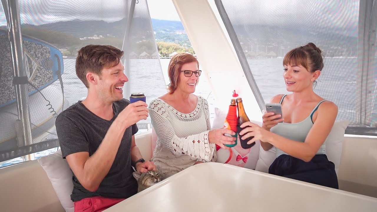 A Brutally Honest Sundowner with Mom || Sailing with Family Q&A