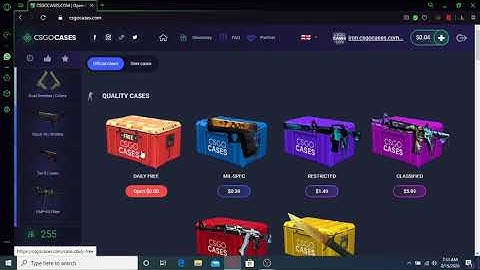 opening daily free cases in csgocases.com untill i get a knife pt.11