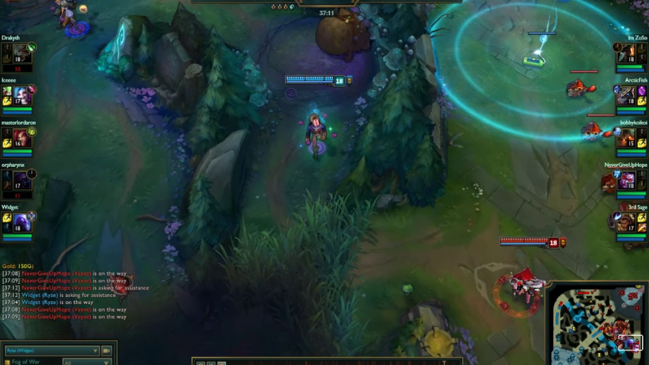 Ryze one shot - YouTube