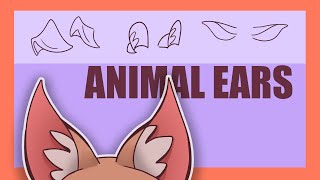 Drawing animal ears made easy!