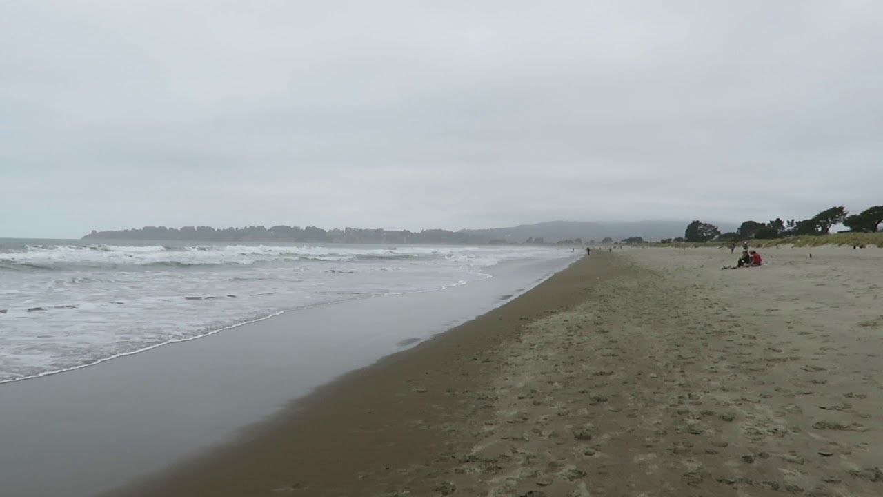 Foggy day at Stinson Beach California YouTube