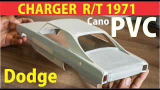 #Miniatura Dodge Charger R/T 1971 de Cano PVC  #miniDodge #ChargerR/T #PVC