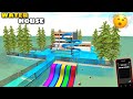 Water slide new water house in indian bikes driving 3d big city park ibd3d new update