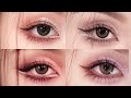 Soft Cut Crease Eye Makeup - 4 Sexy &amp; Romantic Styles | Step by Step Tutorial by 造孽小猪.