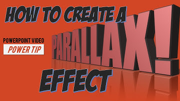 How To Create a Parallax Effect in PowerPoint