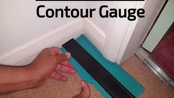 how to use a contour gauge shape duplicator. #2021