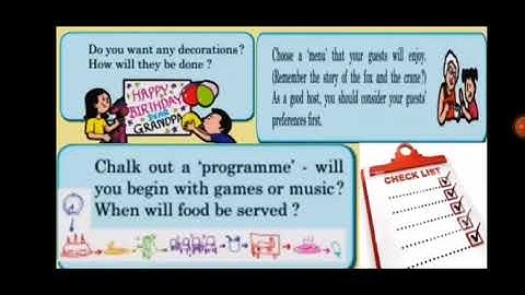 Std V (Class 5) / Maharashtra Board / English / Be a Good Host and Guest