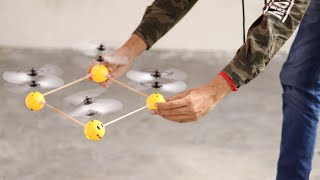 देसी जुगाड़ ड्रोन !! Will It Fly Or Not  Drone Jugaad Made With Flying Balls  Only For Fun