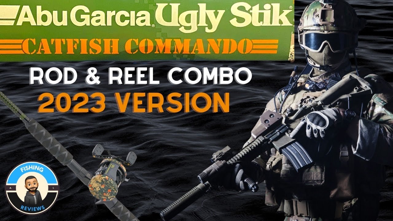 New Catfish Commando Abu Garcia Ugly Stik Combo Review: The Catfish  Fighting Power Duo 