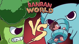 BANBAN WORLD | TALL VICTOR VS. COACH PICKLES ANIMATION Garten of BanBan 4 Episode 1/1