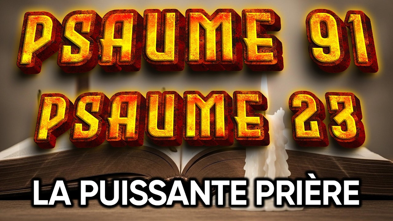 PRIÈRES POUR LE 08 MARS PSAUME 91 ET PSAUME 23   DEUX DES PRIÈRES LES PLUS PUISSANTES DE LA BIBLE 🙏