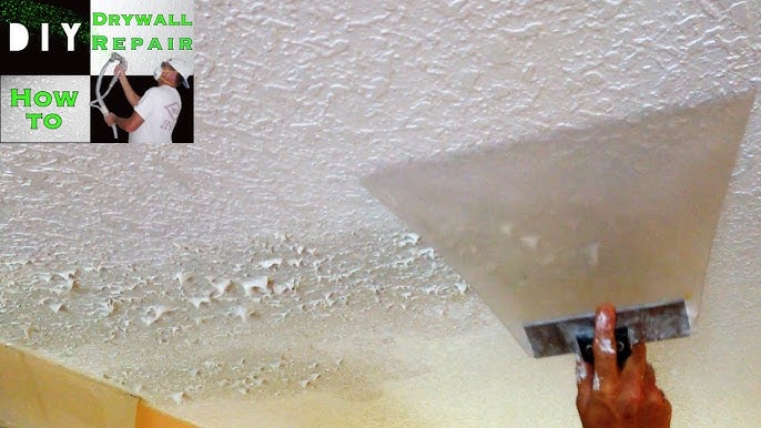 How to Repair Drywall and Match Texture - DIY Duke 