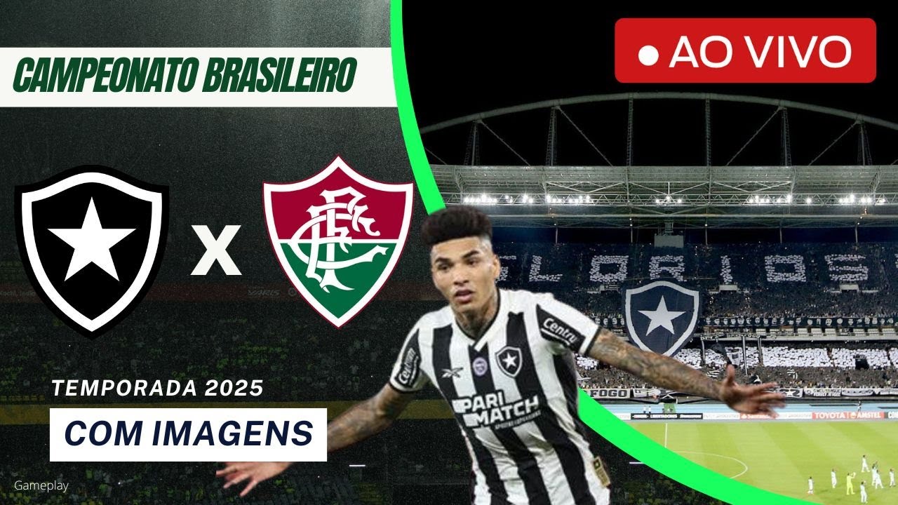 BOTAFOGO X FLUMINENSE - AO VIVO | CAMPEONATO BRASILEIRO – 26/04/2025 ...