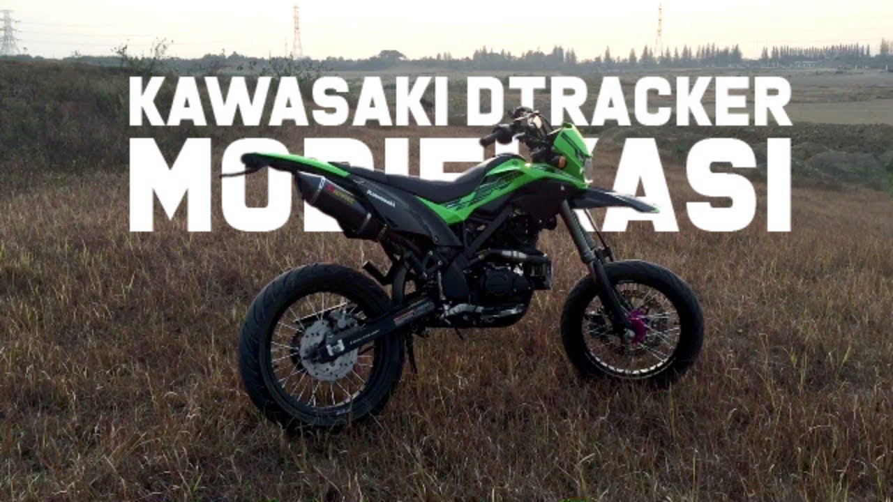 REVIEW MODIFIKASI SIMPLE KAWASAKI DTRACKER BIKIN MOTOR GAGAH YouTube