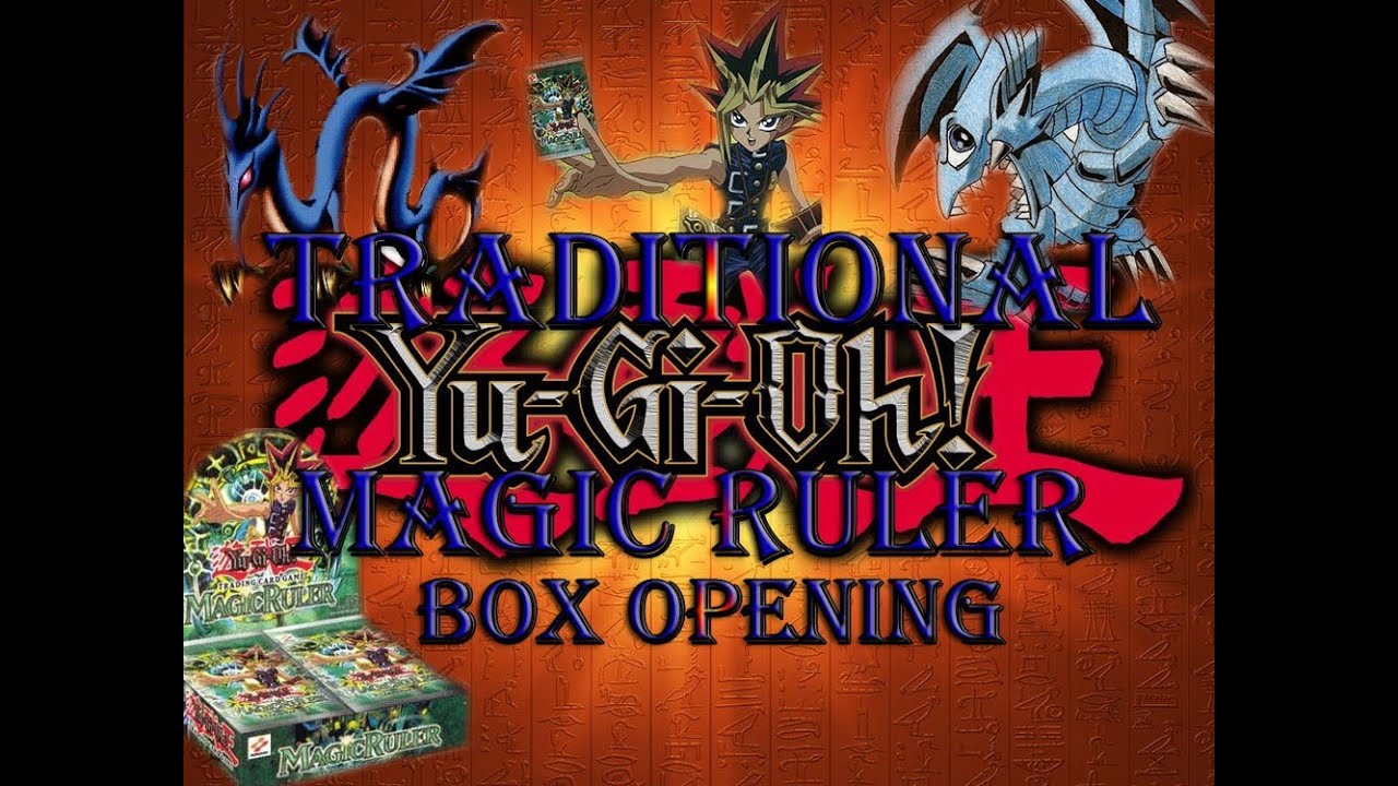 Magic Ruler Box Yugioh 1st Edition Magic Ruler Box Opening! (Serpent Night Dragon ...
