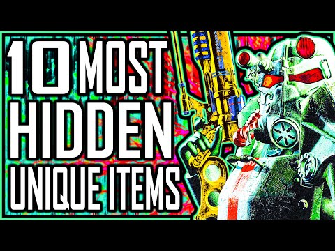 FALLOUT 3 - 10 Most HIDDEN Unique Items