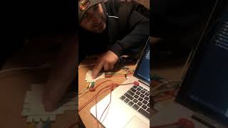 Multi-Touchpad In Arduino Visualized in openFrameworks