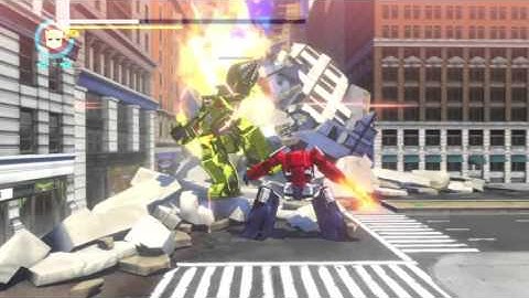 TRANSFORMERS: Devastation Optimus vs All 6 Constructicons+Devastator- Commander Difficulty/SS Rank