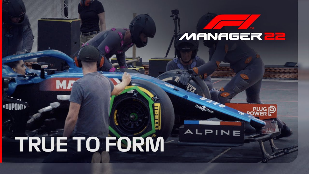 F1 Manager 2022 Video Highlights Motion Capture, Podium Celebrations