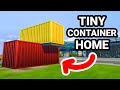 Eco Friendly TINY Container Home! (Sims 4)
