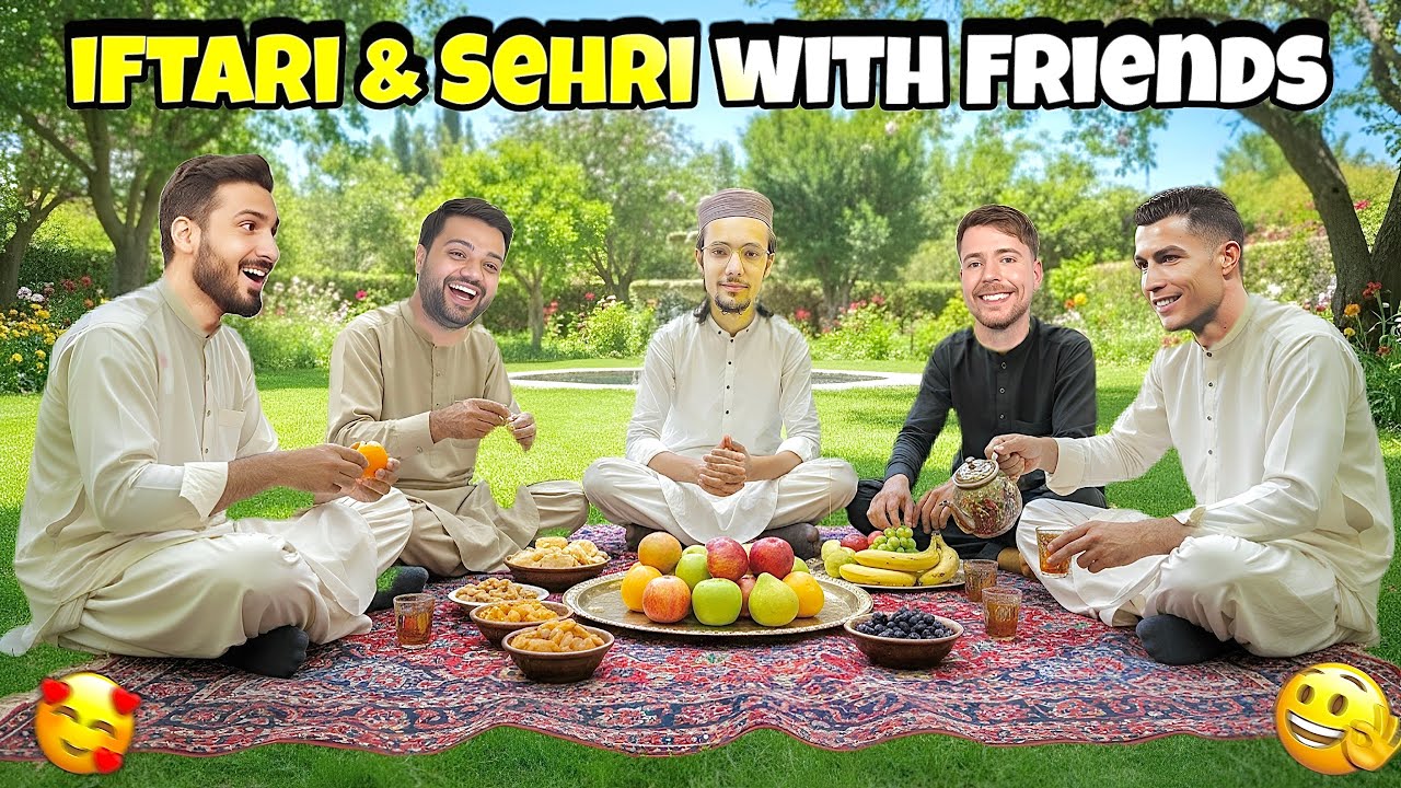 Aaj ke iftari & Sehri🌙vibes with friends, away from home🥰@MrBeast @cristiano @DuckyBhai @ZalmiPlays 