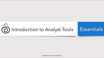 Security Onion Essentials 2.3  - Intro to Analyst Tools