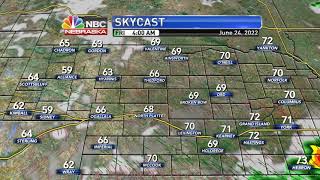 Staying hot with a severe storm chance east tonight and tomorrow