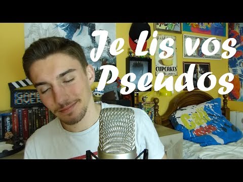 ASMR-FR JE LIS VOS PSEUDOS