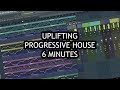 MAKE UPLIFTING MUSIC IN 6 MINUTES [FL STUDIO]