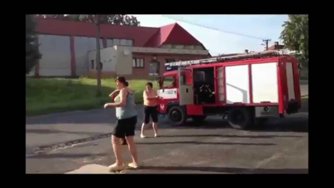 Výjezd na požár lesa - Hasiči Švihov