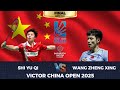 FINAL VICTOR China Open 2025 Shi Yu Qi CHN Vs Wang Zheng Xing CHN SUPER MATCH FINAL VICTOR China Open 2025 Shi Yu Qi CHN Vs Wang Zheng Xing CHN SUPER MATCH