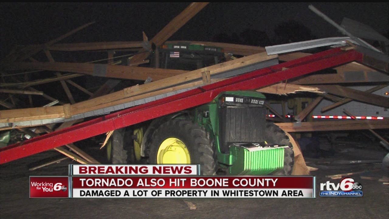 Multiple tornadoes touch down in Central Indiana - YouTube
