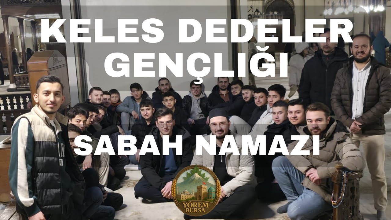 Dedeler Gençlik Ulucami Sabah Namazı ve Sohbeti