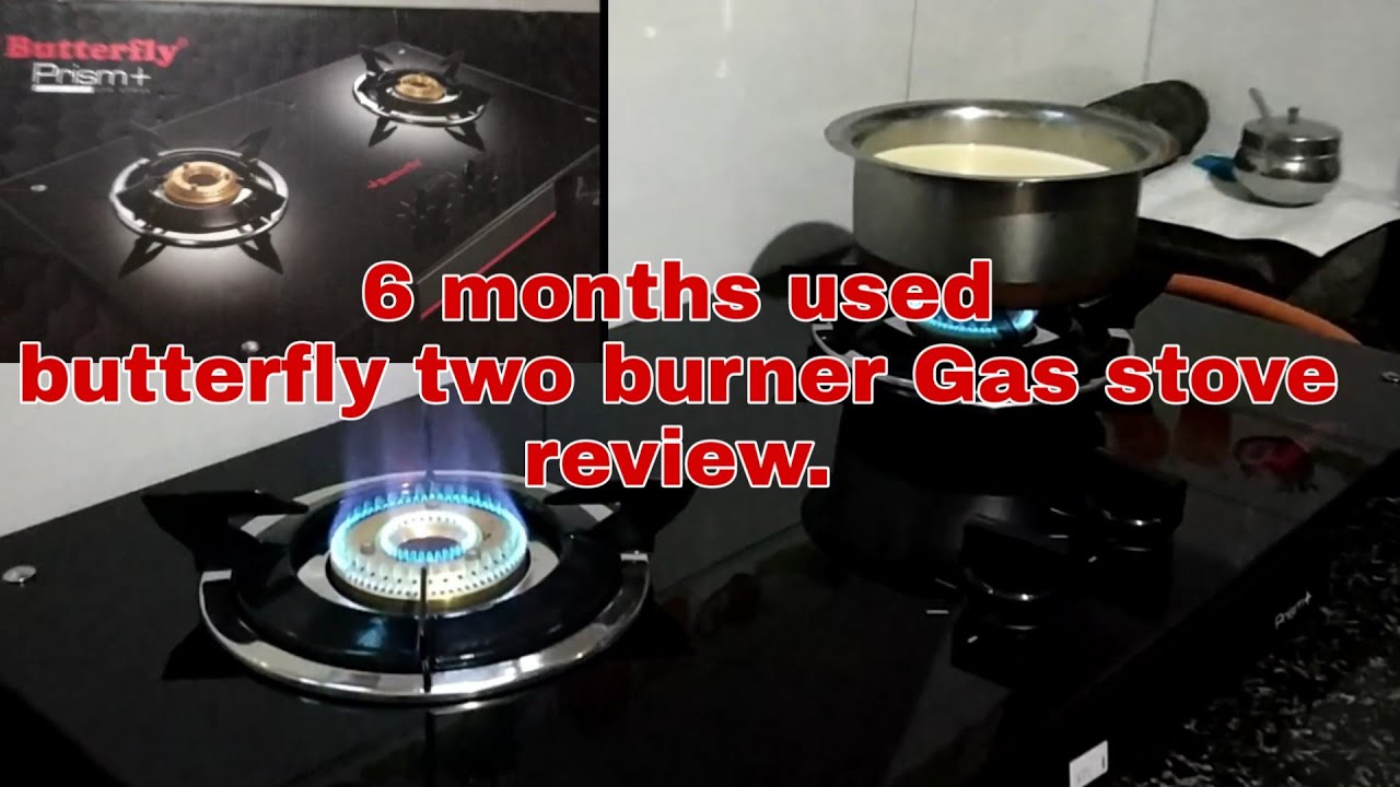 Best Gas Stove , Butterfly Prism+ Glass Manual Gas Stove (2 Burners
