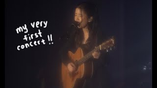 Recap of My Very First Concert!🕺🪩   | All The Things I Couldn't Say Pre-Release Showcase