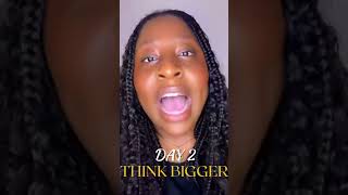Day 2: Connect Your Thinking to God’s Power. You’re Well Able #thinkbigger #like #subscribe