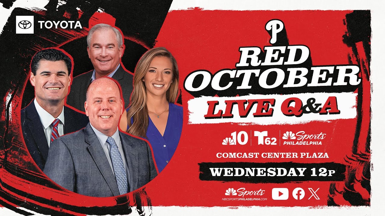 Red October Roster Phillies Red October Live Q&A | Wednesday 12pm - YouTube