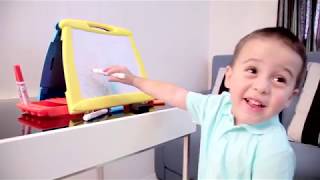 [5074] Crayola® Art-To-Go Table Easel Profile