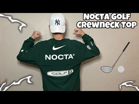 DRAKE NOCTA GOLF CREWNECK TOP REVIEW & SIZING!   YouTube