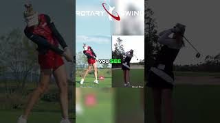 Nelly Korda&#39;s Bent Left Arm at Impact