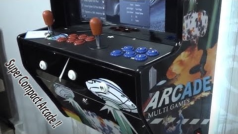 Pandora SUPER COMPACT - Wall Arcade Machine Solution in 2023