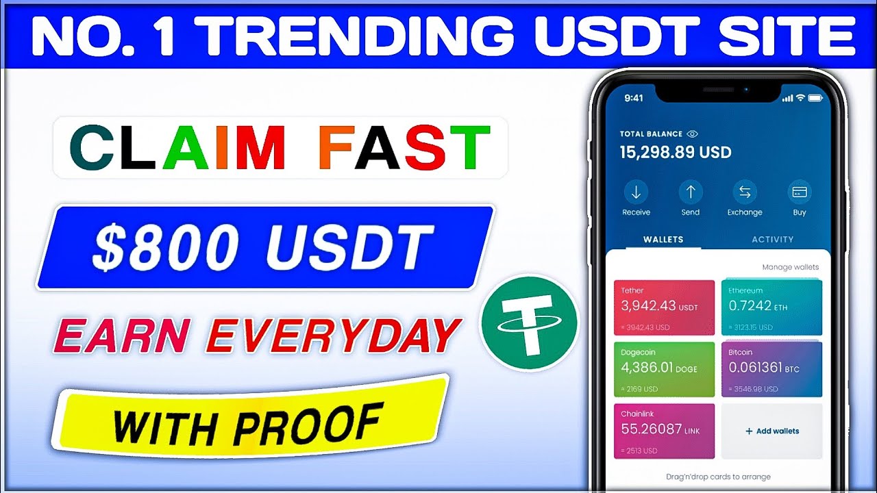 Usdt investment Site 🚀| Usd Earning Site 2023 usdt Investment 💰| Usdt Earning Website today