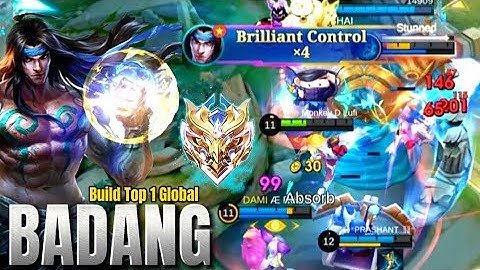 15 Kills + Rank Push Badang Best Build EXP Lane!! - Build Top 1 Global Badang ~ MLBB
